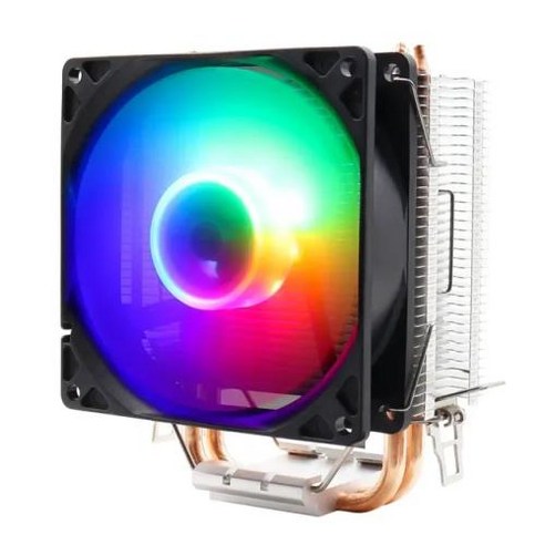 냉각기 효율적인 냉각 CPU 쿨러 팬 3pin 인텔 LGA 1150 1151 1155 1700 775 1200 AMD AM3 AM4 조용한 Ventilador 사일런트 라디에이터, 3) 1Fan 색상ful Fixed 색상3PIN