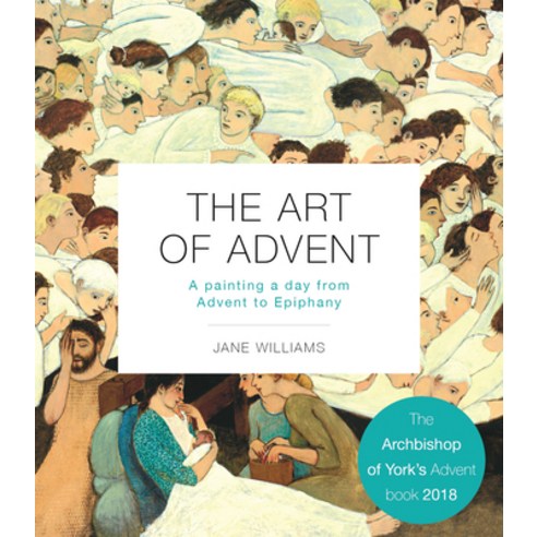 (영문도서) The Art of Advent: A Painting a Day from Advent to Epiphany Paperback, IVP, English, 9781514004418