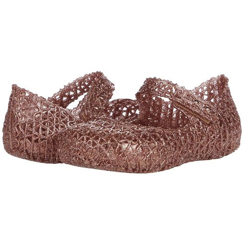 미니 melissa 여아용 캄파나 파펠 BB 유아/어린이 골드., 11 리틀 키드