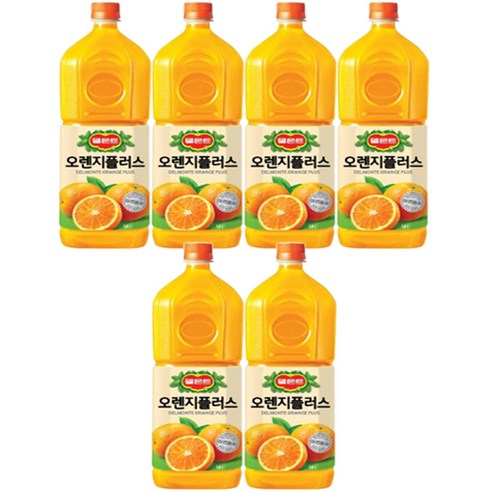 델몬트 오렌지플러스, 5개, 1.8L 델몬트콜드오렌지주스1l Best Top5