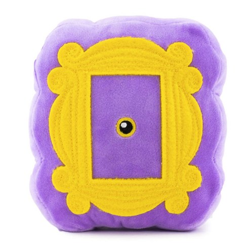 버클다운 프렌즈 도그 토이 스퀴커 플러쉬 강아지용 봉제장난감, 1개, Monica''s Peephole Frame