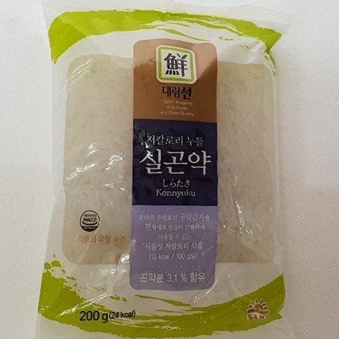 대림선 저칼로리 누들실곤약 200g x 5개입, 5개