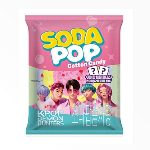 K-POP 데몬헌터스 소다팝솜사탕 8g x 8개, 8개, 8g