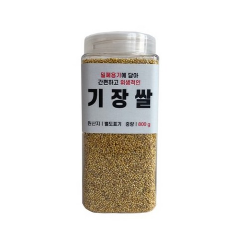 대한농산 통에담은 기장쌀, 800g, 4개