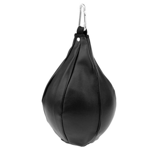 튼튼한 PU 권투 MMA 교체 클래식 스피드 백 반사 펀칭 백, 블랙