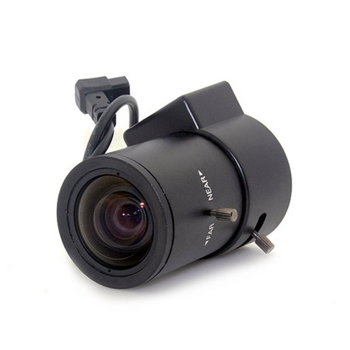AFBEST 2.8-12mm 자동 조리개 렌즈 줌 상자 카메라 CCTV, 검정