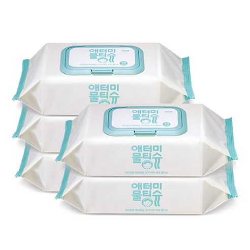 애터미 물티슈 70매, 5개, 5개
