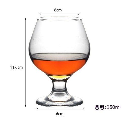 스노우드림 맥주잔 대형잔 소주잔 양주잔 유리, 육장_250ml