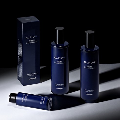 바쁜 아침, 노팅힐 올인원 에센스 하나로 간편하게 피부 관리 끝!