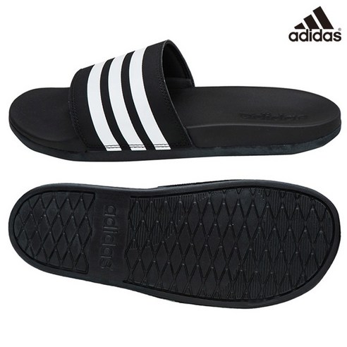 아디다스 남성용 아딜렛 컴포트 슬리퍼 AP9971