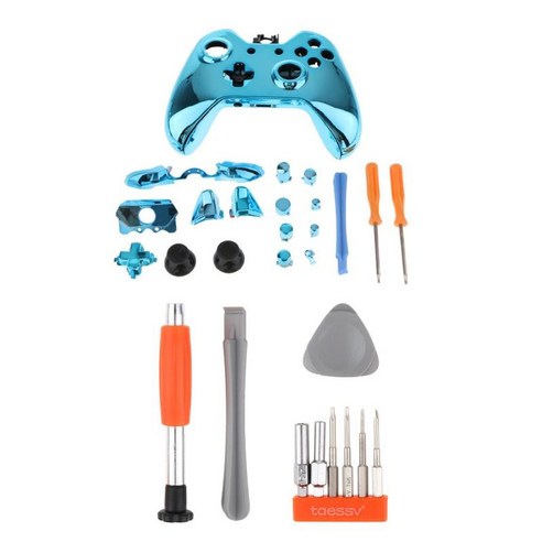 Xbox One 케이스 교체 버튼 스크루 드라이버 도구 세트를위한 전체 쉘 키트, 설명, 다색, 설명