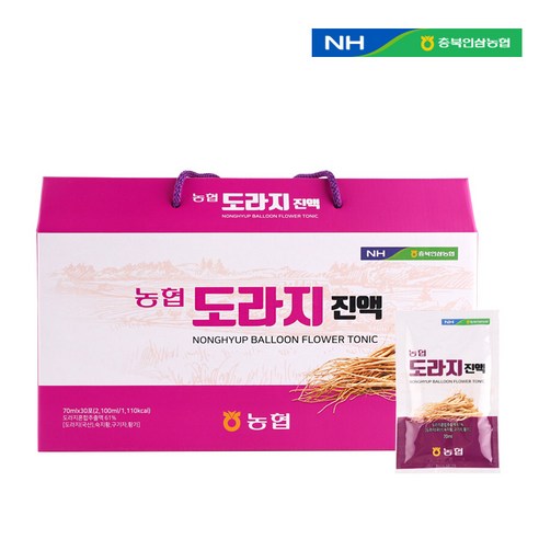 농협 도라지진액, 70ml, 30개