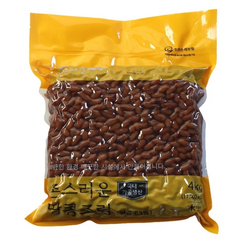 여우마을 수제반찬 촌스러운 땅콩조림, 2개, 4kg