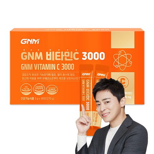 자연의품격 [1박스당 3개월분] GNM 비타민C 3000, 90포, 270g, 6개