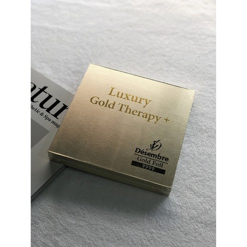 데쌍브르 골드테라피 골드 호일 (24K 순금 93mm x 93mm), 1개