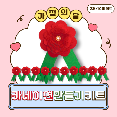 어버이날, 스승의 날, 직접 만드는 감동! 카네이션 만들기 키트 솔직 후기 카네이션만들기키트