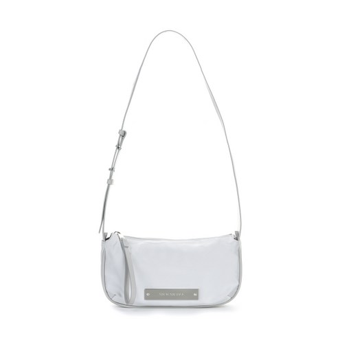 ★NlCK&NLCOLE★ CRYSTAL POUND NYLON BAG_SILVER 닉앤니콜 문가영 CRYSTAL POUND NYLON BAG SILVER - 숄더백 | 쿠팡