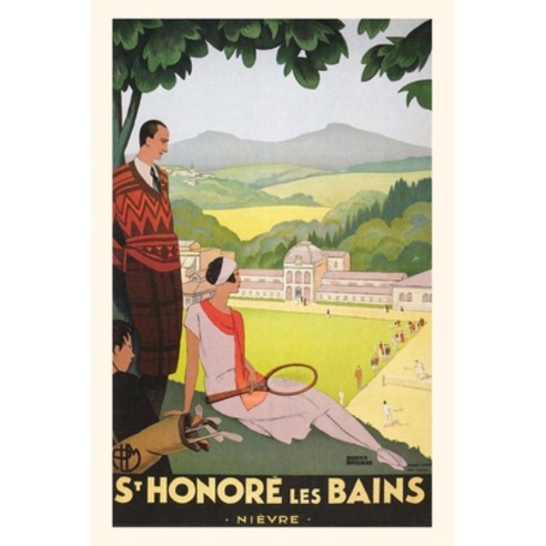 (영문도서) Vintage Journal Poster for St. Honore les Bains Poster Paperback, Found Image Press, English, 9781648113642