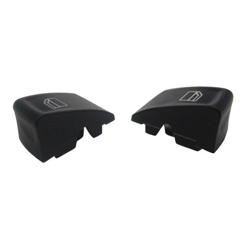 Ursmart Mercedes Vito Sprinter 용 2 개 자동 창 제어 스위치 푸시 버튼, 블랙, 8x6x1.5cm, 플라스틱
