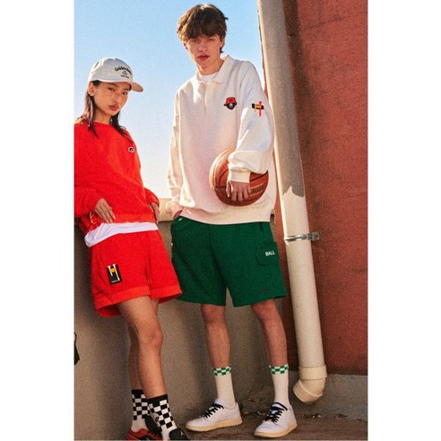 GOLDEN BEAR Golf Sweat Shorts_G4PAM23031GRX 332727