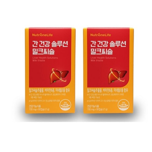 뉴트리원 간 건강 밀크씨슬 12박스 (12개월), 30정, 12개