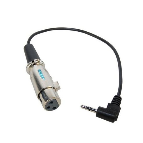 HQRP 3.5mm XLR 여성용 3핀 케이블 코드 Rode NTG2 콘덴서 샷건 마이크와 호환외부 마이크에서 직접 연결