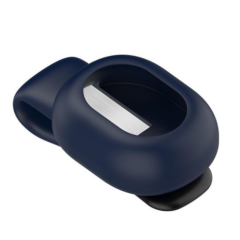CondFun Garmin 실행 다이나믹 포드 보호 케이스 커버 실리콘 슬리브 방수 강철 클립, Midnight blue-Code