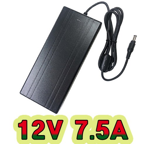 순흥전기 어댑터 12V 어댑터 시리즈 12V 0.3A ~ 10A 까지 생산 아답터 직류전원장치, 12V 8A 접지형, 1개