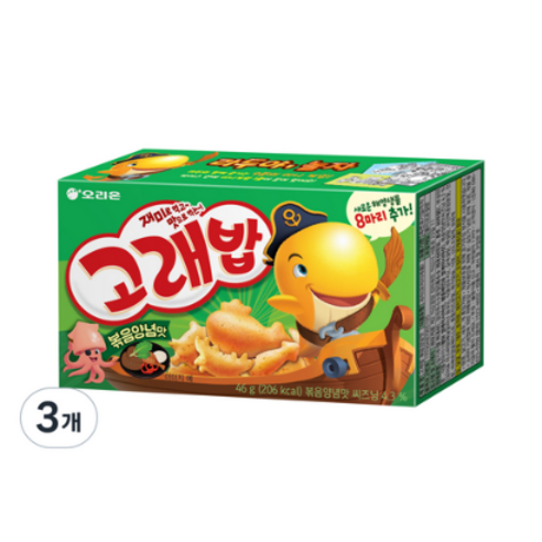   고래밥 볶음양념맛 46g 3개, 6개