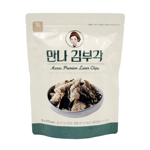 춘천 만나부각 수제 김부각 50g