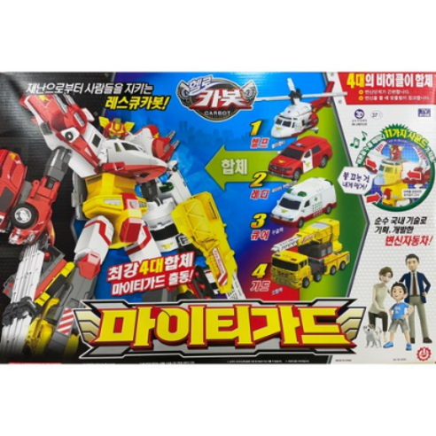 헬로카봇 마이티가드 로봇장난감, 혼합 색상