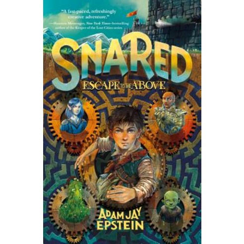 (영문도서) Snared: Escape to the Above Paperback, Square Fish, English, 9781250308719