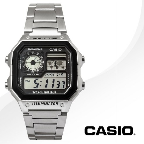 타임플래닛 CASIO AE-1200WHD-1A 카시오 시계