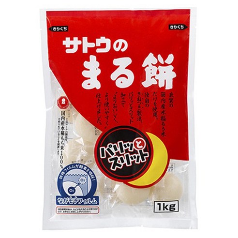 Sato''s Marumochi 크리스피 슬릿, 1개, 1kg