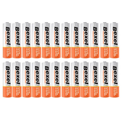 국산 벡셀 알카라인 건전지 AA 2입x12개 24알, 1개, 24개입