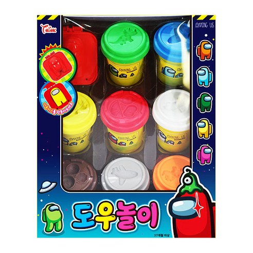 씽크-어몽어스 도우놀이 8색