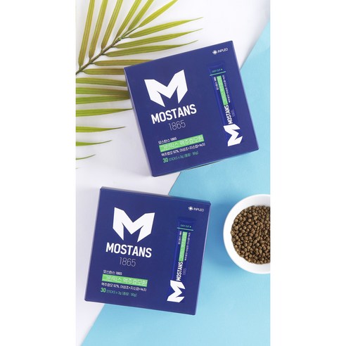 건강한 모발을 위한 모스탄스 그린믹스