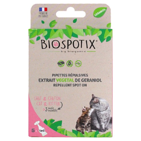 바이오강스 바이오스팟틱스 스팟온 고양이용 1ml x 5개, 1개, 5ml