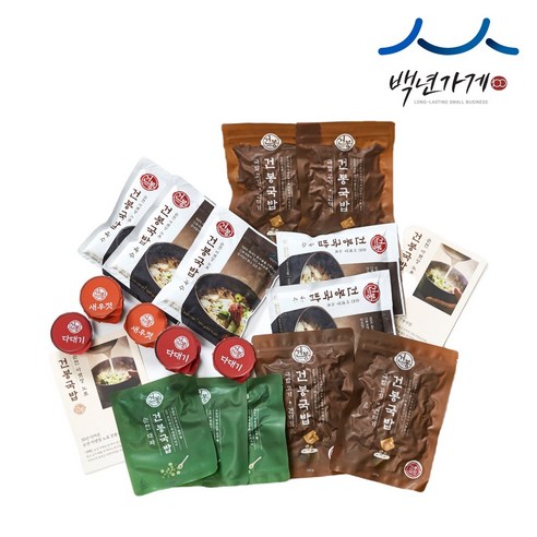 35년 건봉 1987 머리국밥 2인분 같은 1인분 950g, 950g, 1개