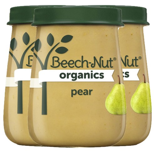 비치넛 과일 퓨레 113g, 3개, Pear (배)