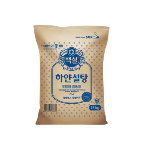 백설 갈색설탕, 5kg, 5개 설탕15kg Best Top5 9 CJ 제일제당 백설 하얀설탕 15KG, 1개