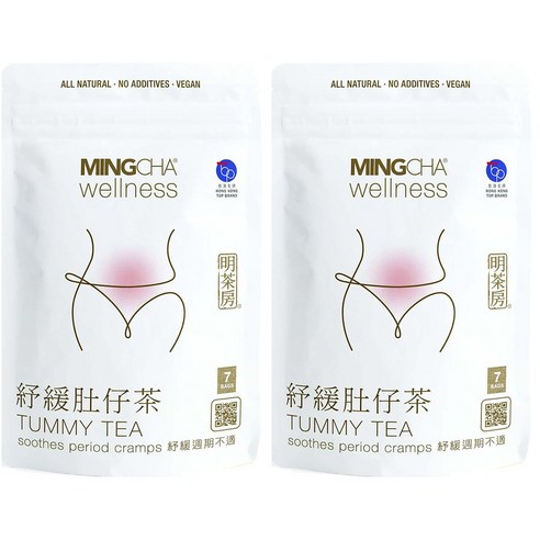 밍차 웰니스 터미 티, 2개, 1.5g, 7개입