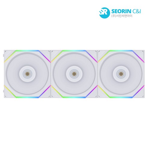 LIAN LI UNI FAN TL120 화이트 3팩/Controller, 3개