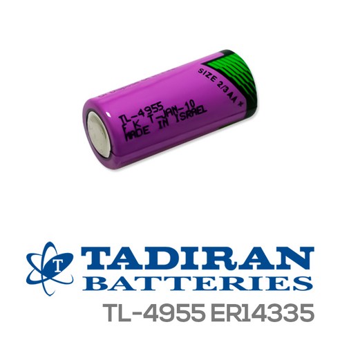 타디란 Tadiran TL-4955 (2/3AA 3.6V 1650mAh)ER14335