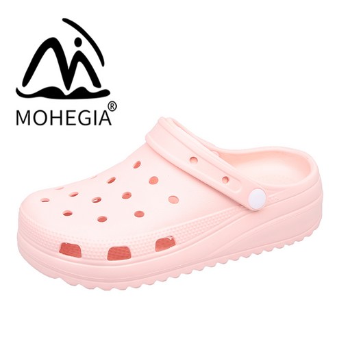 MOHEGIA 여름 슬리퍼 구멍 신발 남성 샌들