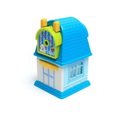 모닝글로리 14000 뭉스 MY HOUSE 연필깎이 남, 혼합 색상, 5개