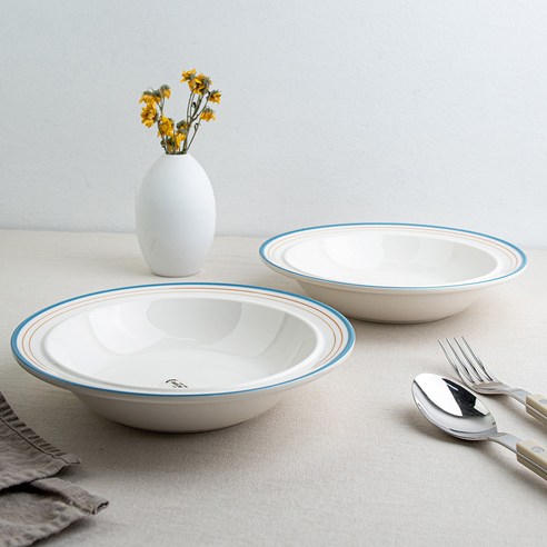 시라쿠스 메이플 파스타볼 23cm, 코지블루, 2개