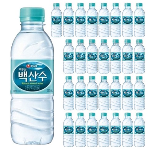 백산수, 330ml, 40개