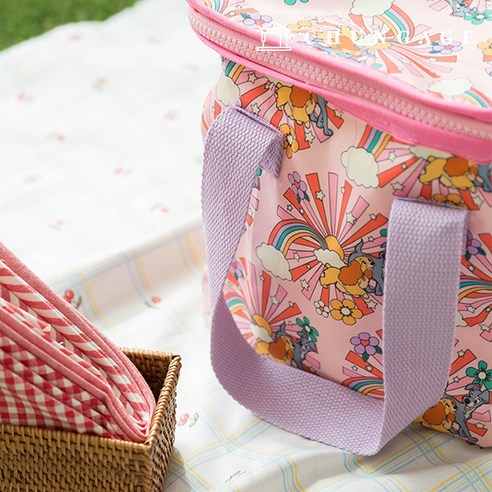 컬러 웨빙끈으로 밋밋한 가방에 개성 한 스푼!