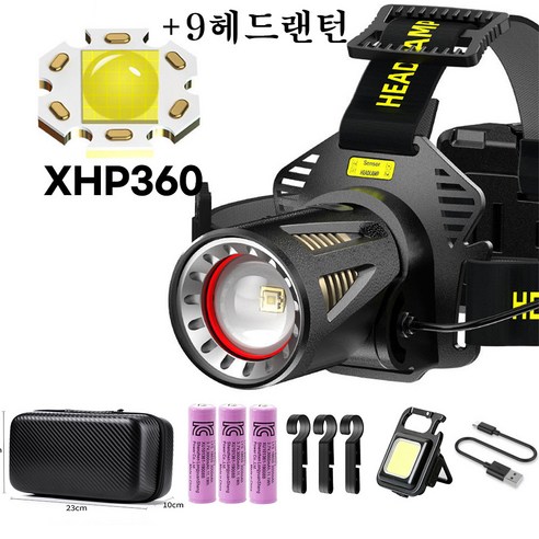 바키온 고출력 헤드랜턴: 밝기와 편리함의 완벽한 조화